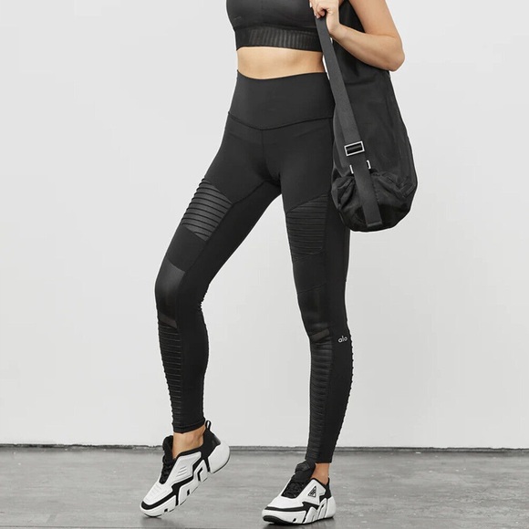 ALO Yoga Pants - Alo Yoga Moto Legging